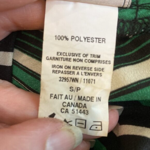 thx thanks collection Sleeveless Blouse Size Small - Picture 11 of 11